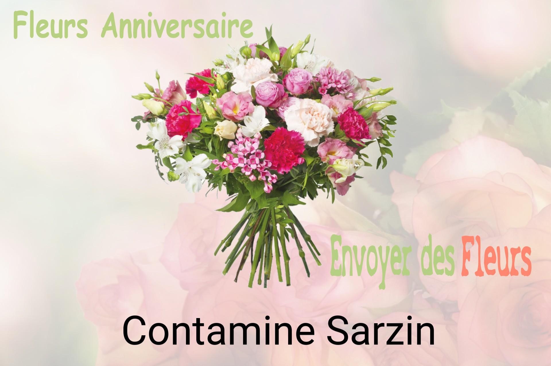 Bouquet de fleurs d’anniversaire livré à Contamine-Sarzin